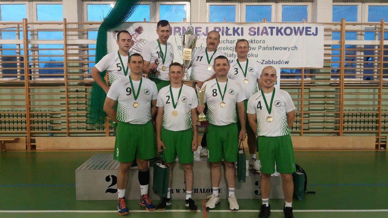 Nadleśnictwo Nurzec zwyciężyło w turnieju siatkówki!
