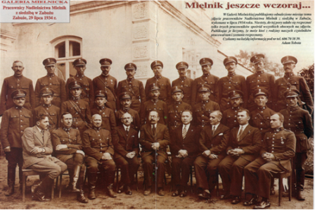 Pracownicy dawnego Nadleśnictwa Mielnik w 1934r.
