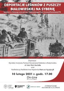 81. rocznica masowych deportacji polskich leśników na Sybir